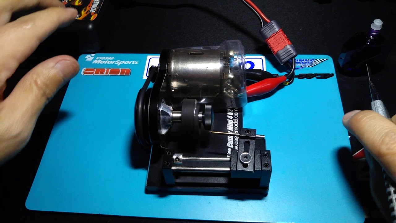 ミニッツ Tire Cutter Mini4 V2❕(フロントローハイトタイヤ作り
