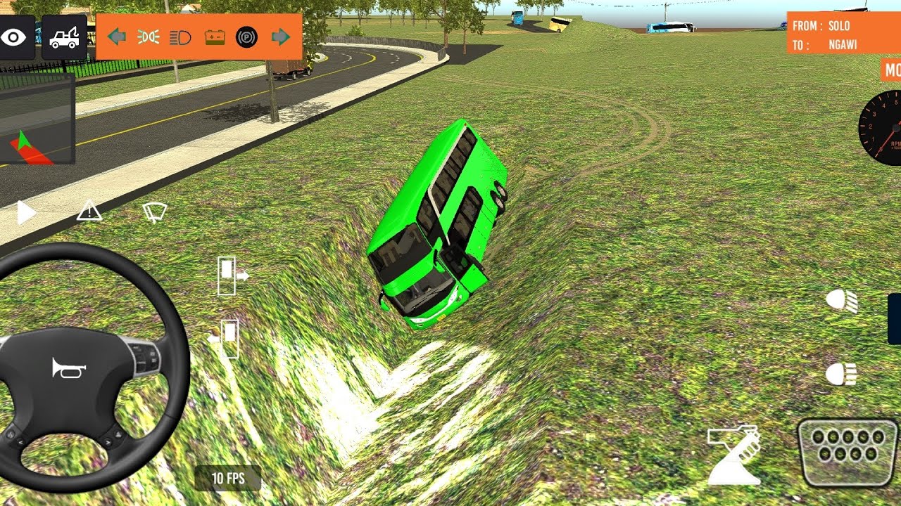 🤫BUS simulator indonesia ll new euro coach bus simulator indonesia ll new euro trock bus 