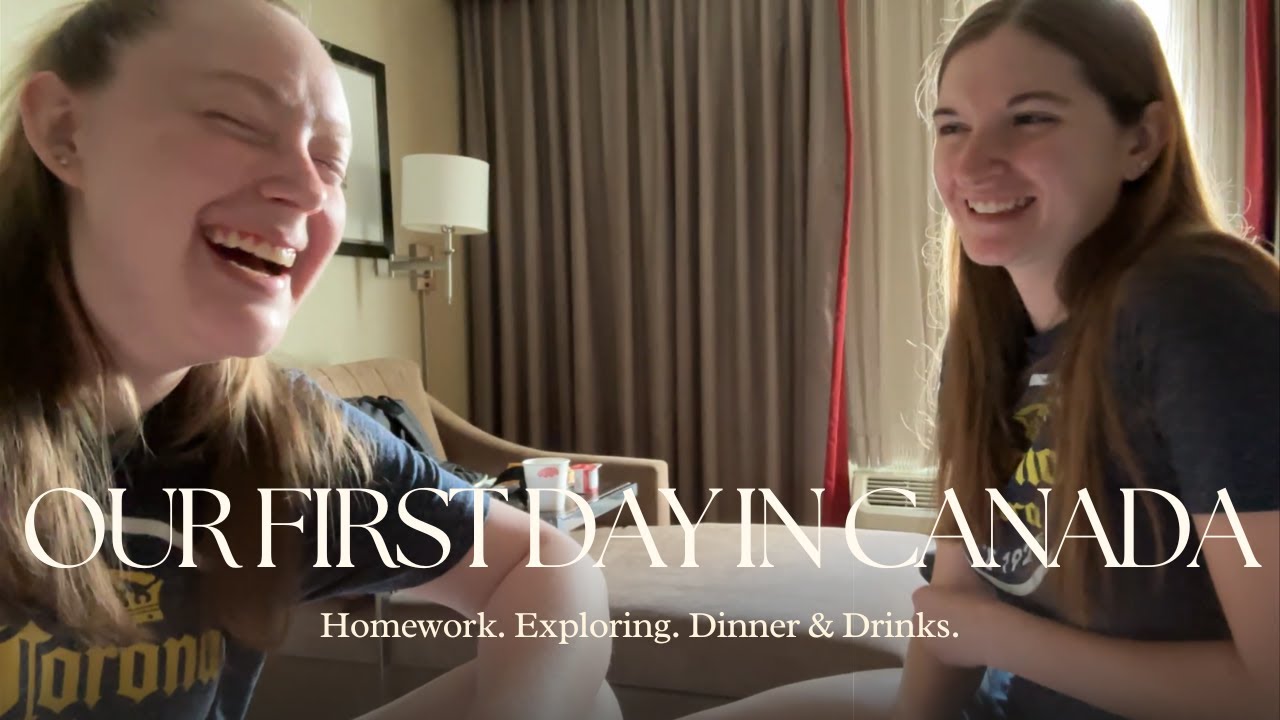 HOMEWORK ON VACATION STINKS | Day Two of the Canada Adventure - YouTube