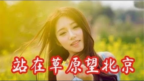 DJ女歌手一曲经典民谣《站在草原望北京》唱功太棒了，音色真好听