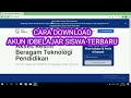 Cara Download Akun I'd Belajar Siswa Terbaru