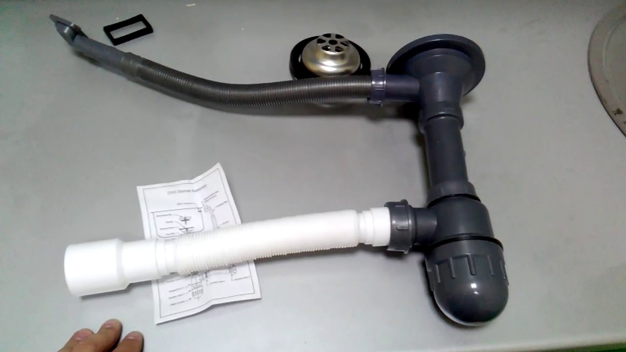 Установка сифона с переливом своими руками - YouTube