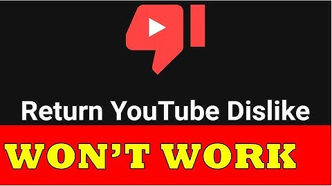 "Return Youtube Dislike" WON