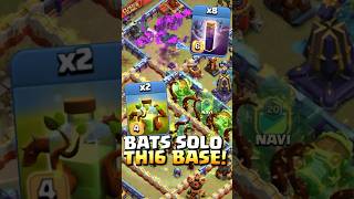 Greatest BAT WAVE attack of ALL TIME! Philipp from Synchronic goes CRAZY! #clashofclans #esports