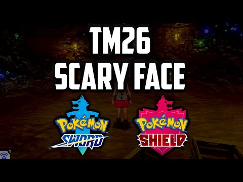 Where to Find TM26 Scary Face in Pokemon Sword & Shield 