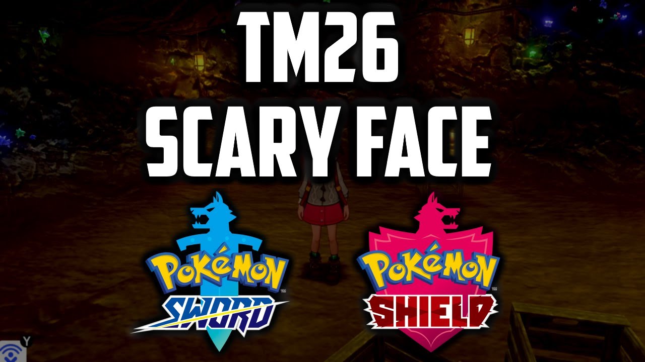 Where to Find TM26 Scary Face in Pokemon Sword & Shield 
