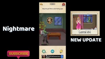 Nightmare Puzzles Level 54 Walkthrough [NEW UPDATE] 👻🧩 | SolutionGuruji