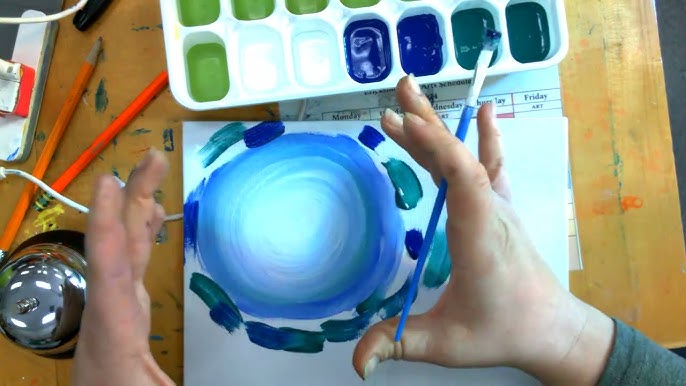 Dragon Eye painting video tutorial ( recorded through FB live) by Artist's  Palette Durham Region 