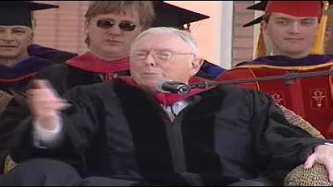 Charlie Munger Speech at USC - May 2007 (part 1 of 5)