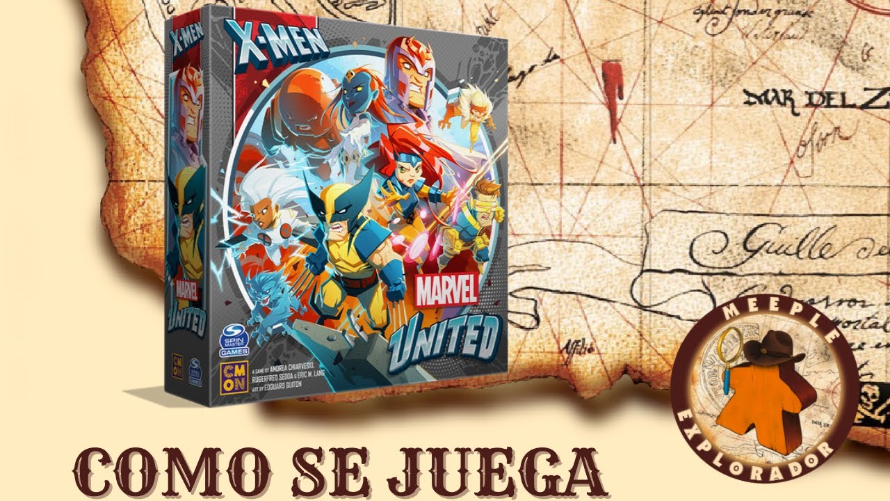 EXPLORANDO Marvel United XMEN - CÓMO SE JUEGA | TUTORIAL - Juego de mesa | CMON
