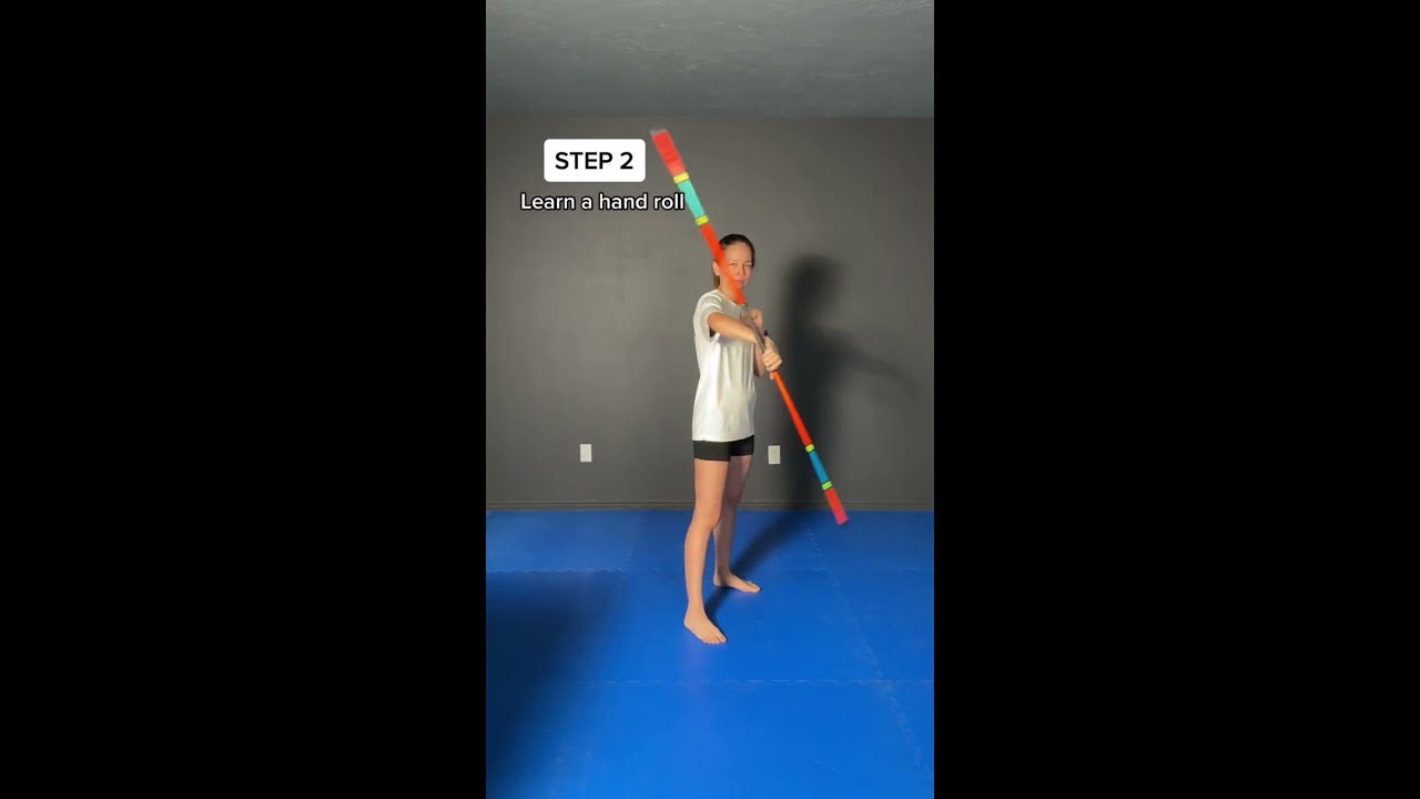 Bo Staff Tutorial Figure 8 Hand Roll 