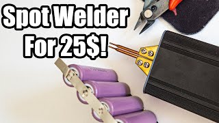 Battery Spot Welder Review Portable & Great To Be First! Power Wall Project
