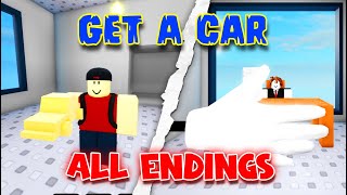 Get A Car - ALL Endings [Roblox]