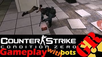 Counter-Strike: Condition Zero gameplay with Hard bots - Fastline - Counter-Terrorist