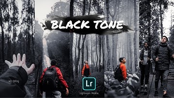 Black Tone Preset | Black Moody Color Grading in Photoshop - Photoshop tutorial