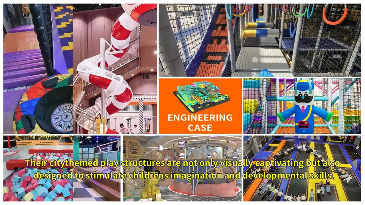 Factory Price Indoor Playground For Kids Children Soft Play Equipment With Ball Pit Slides Indoor Pl