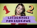 Польська мова. Порядковий числівник - Liczebnik porządkowy