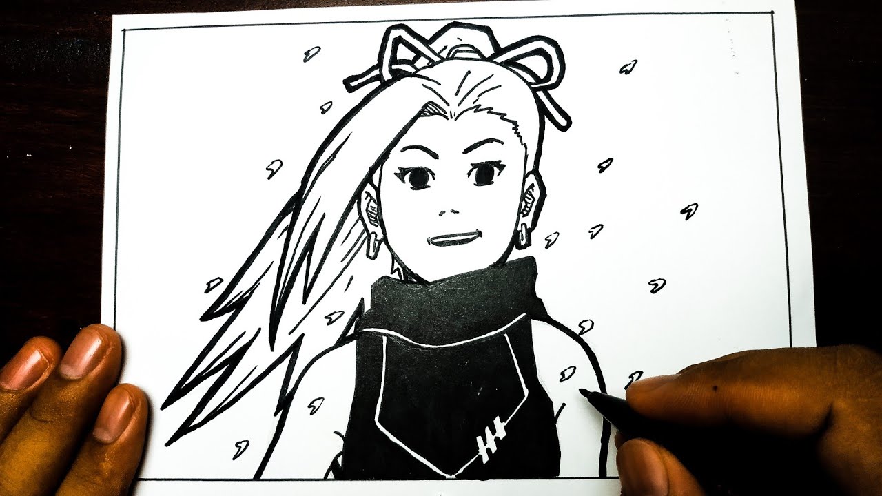 Hot, HOW TO DRAW YAMANAKA INO | Cara menggambar INO teman Naruto yang ...