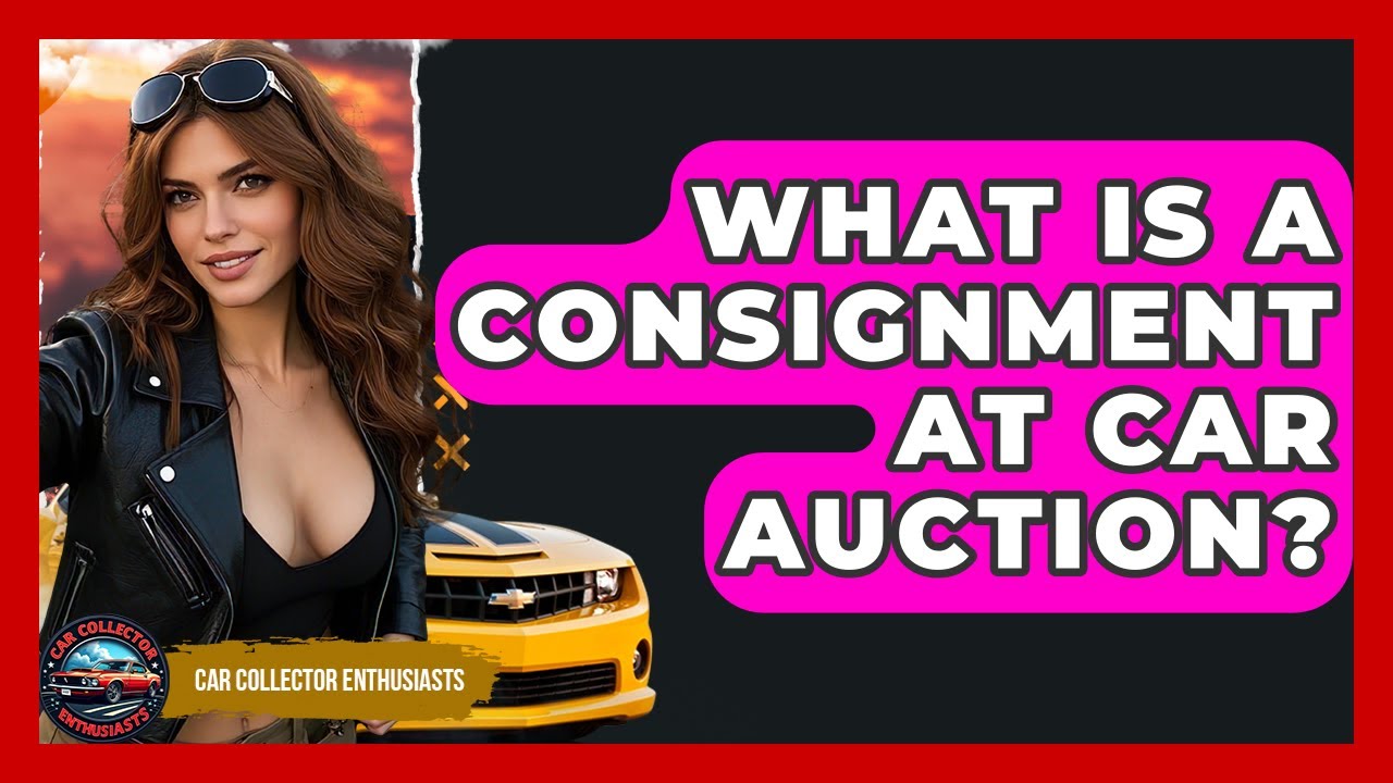 What Is A Consignment At Car Auction? - Car Collector Enthusiasts