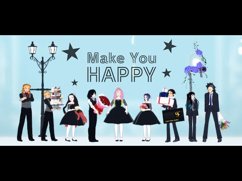 【鬼滅のMMD】Make You Happy【甘露寺蜜璃生誕祭2021】