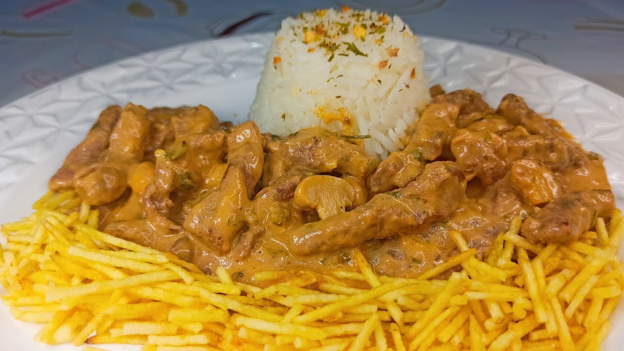 STROGONOFF DE CARNE ESTROGONOFE DE BOI YouTube STROGONOFF DE CARNE ESTROGONOFE DE BOI YouTube