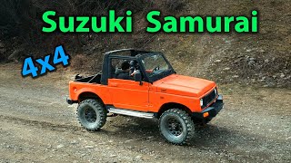 Am luat un Suzuki Samurai 4x4 pentru Off-Road pe dealuri