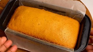 Sponge Cake / Pound Cake. Moist & Delicious Easiest Recipe Ever