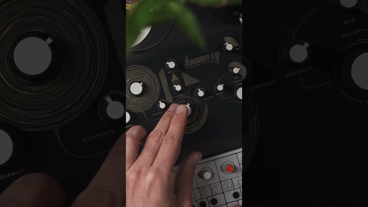 Audrey II Feedback Synth and Glitch OP 1 