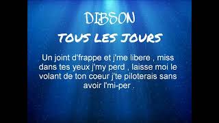 Watch Dibson Tous Les Jours video