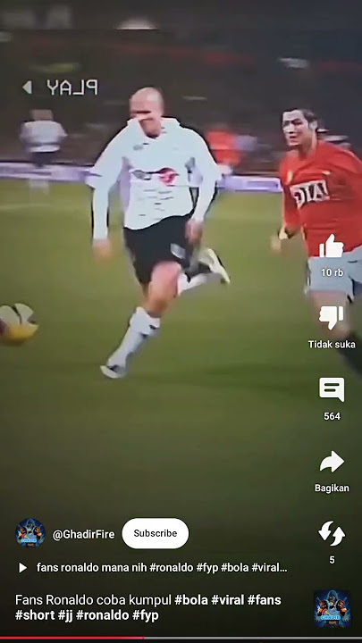 Fans ronaldo coba  like subscribe #jedagjedugpemainbola #football #ronaldo #siuuuu