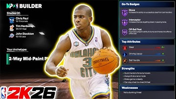 Best *PRIME* CHRIS PAUL Build in NBA 2K26