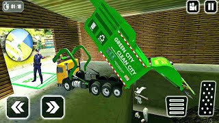 Garbage Truck Driving Simulator #8 - Trash Truck Driving in City - Android Gameplay screenshot 3