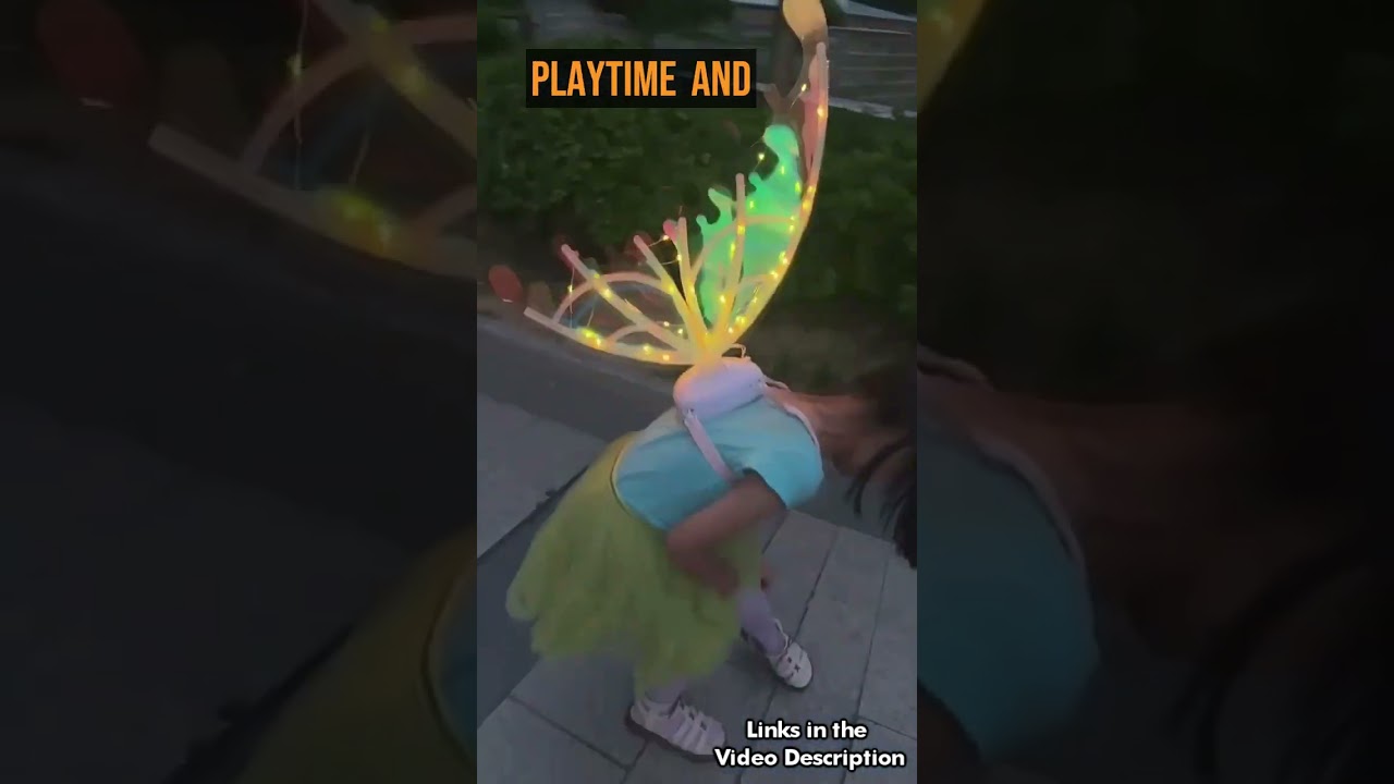 Magical Butterfly Wings for Little Girls and Dogs | Perfect for Dress-Up and Role-Playing!