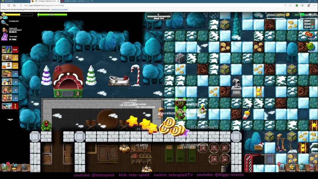 Diggy's Adventure Event CHRISTMAS 2023 CHALLENGE 2 YouTube