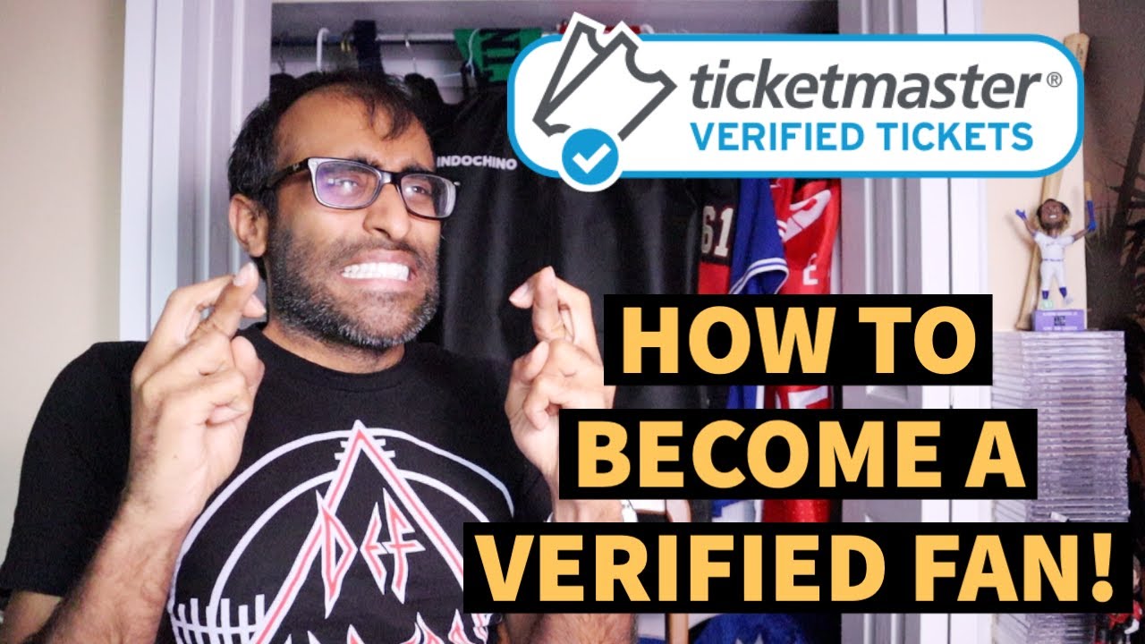 HOW TO SIGN UP FOR TICKETMASTER VERIFIED FAN PRESALE CODES + 3 TIPS TO  IMPROVE YOUR ODDS! - YouTube
