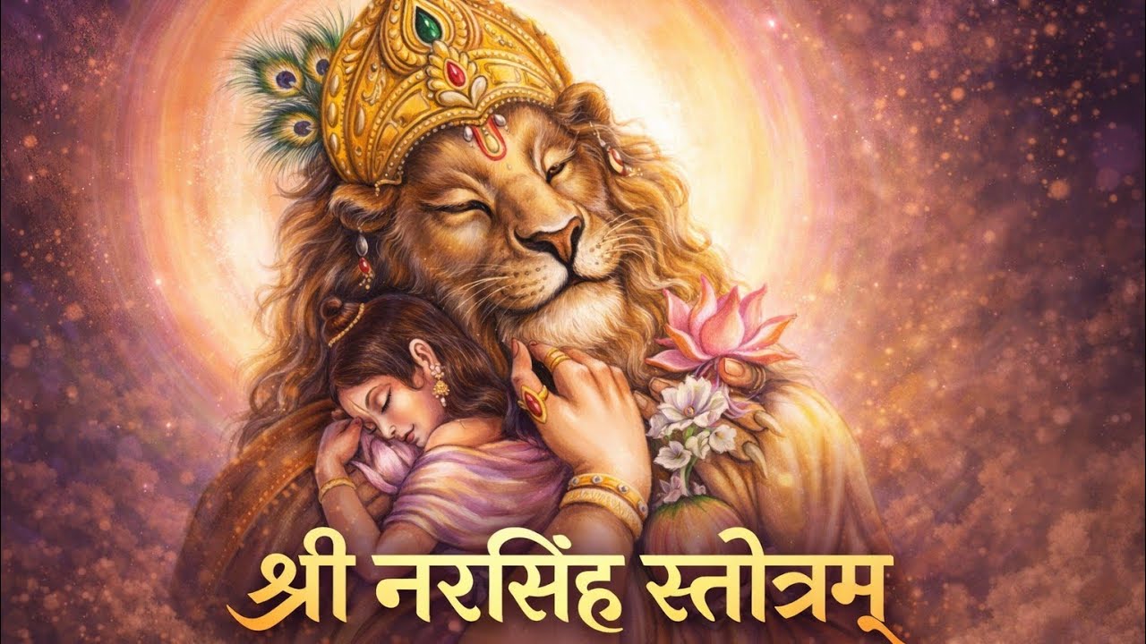 श्री नरसिंह स्तोत्रम् | Divine Protection Inner Power | संकट से रक्षा करने वाला श्री नरसिंह स्तोत्र