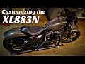 【カスタムハーレー】XL883N ポイントをおさえてかっこよくカスタム!