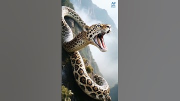 Pythons and snakes in the face of tigers #trending #aivideo #snake #foryou