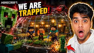 Zombies Surrounded Us! Minecraft Underground Survival | Vazha 3 #5