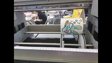 How to install cup system for printing rotary and mug?