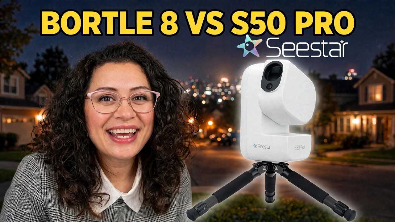 🔭Seestar S50 Pro: 3 Targets from Bortle 8 - All 3 Worked?!