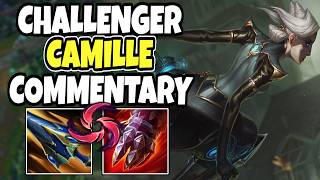 Challenger support shows you how to play Camille support ( kinda )  - Challenger support commentary