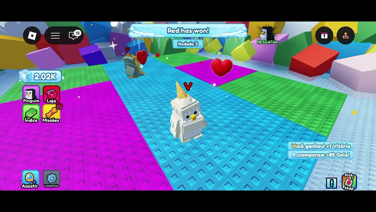 Jogo do pinguim de vanilha#roblox#game
