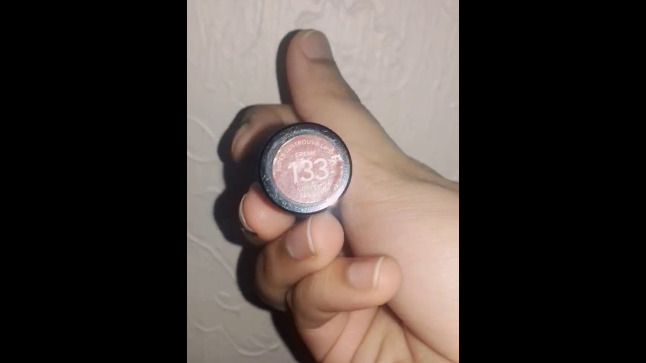 Revlon super lipstick creme 133 coffee break review