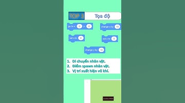 Top 5 nhóm lệnh hữu dụng nhất trong Scratch #code #game #scratch #lậptrình #learning