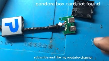 Z3X Pandora Box Card Not found | Z3X Pandora Box Not Found | Z3X Pandora Box Cabel Problem 100% OK