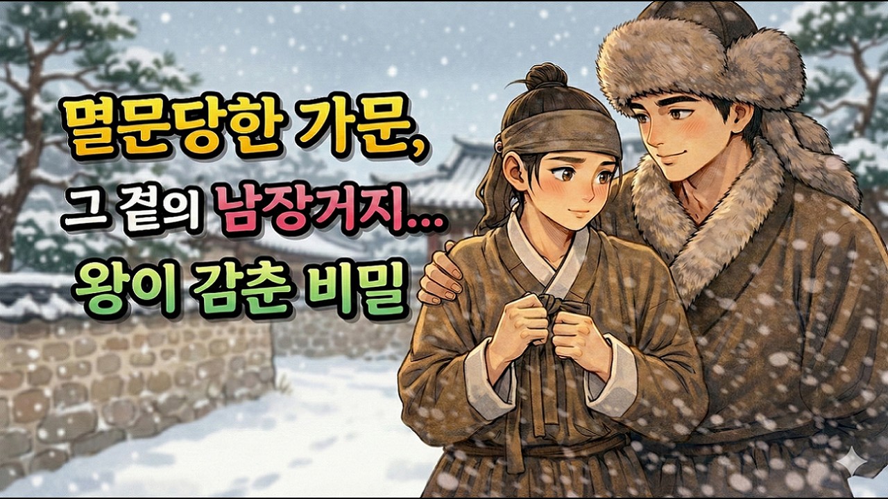 멸문당한 가문, 그곁의 남장거지   왕이감춘비밀| 야담 옛날이야기 오디오북 수면동화 전설 민담