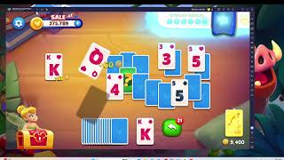 Disney Solitaire Level 123 | Moana Scene Step-by-Step Walkthrough | Free-to-Play Strategy & Tips