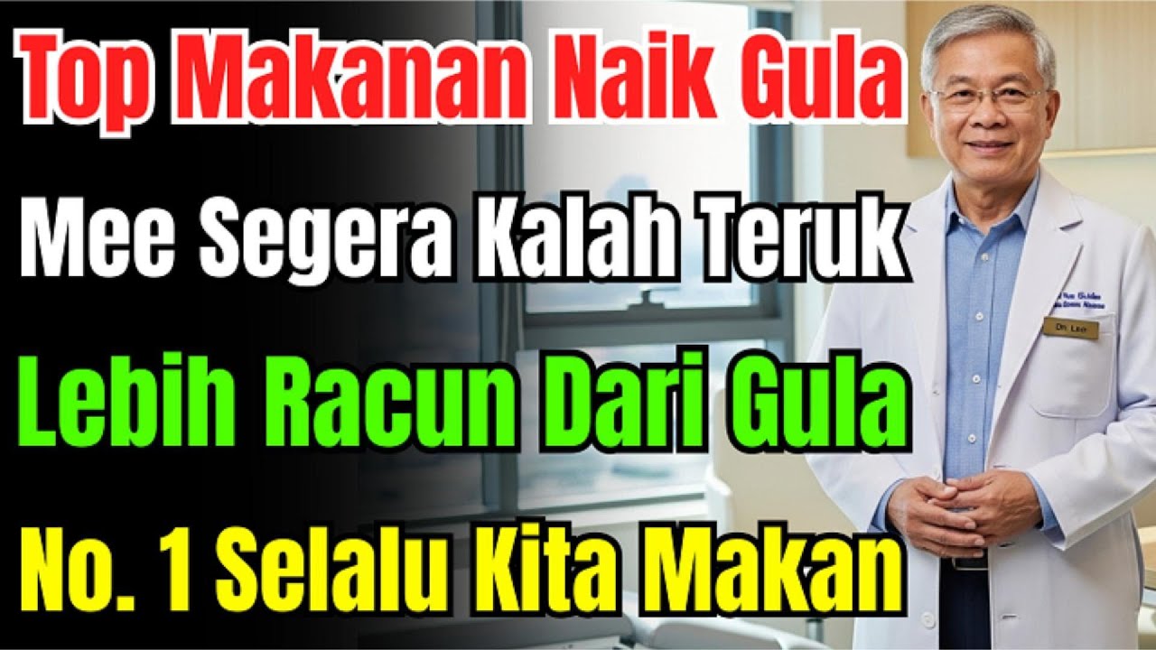 Senarai 10 Makanan Gula Darah Tinggi! Roti Bukan Top 5, No 1 Paling Bahaya Untuk Pesakit Diabetes.