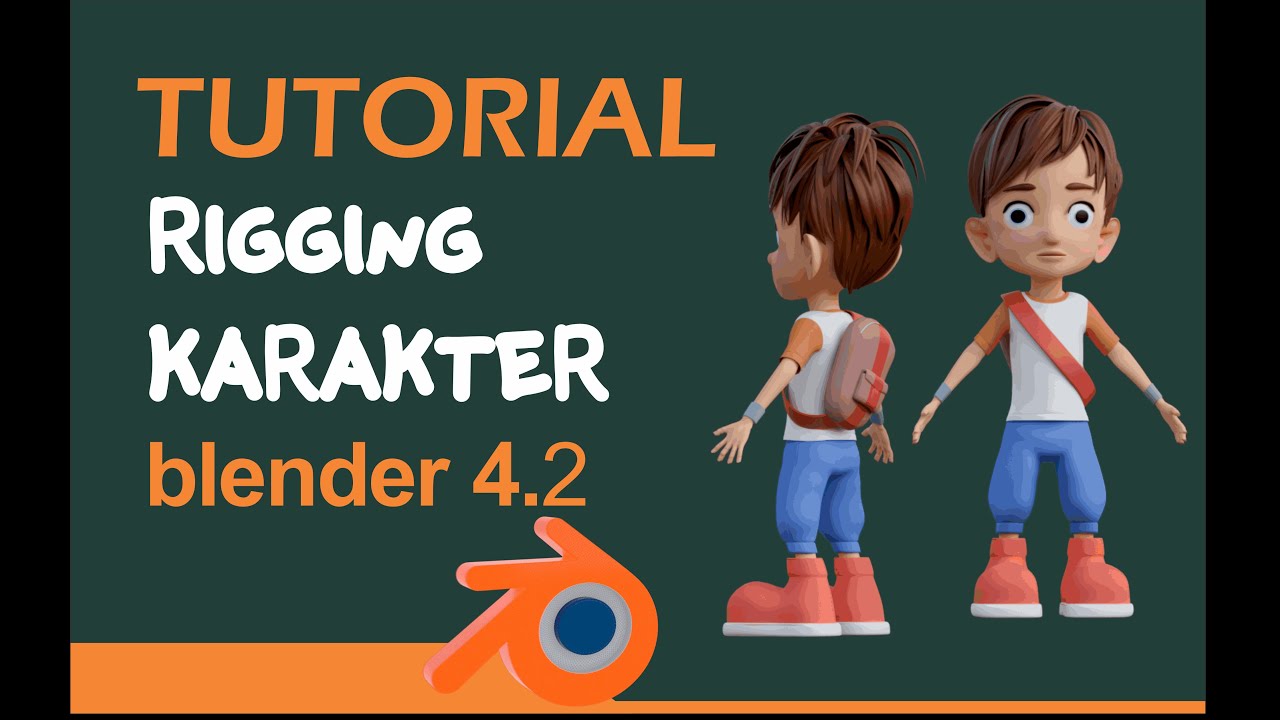 Tutorial Rigging Karakter menggunakan blender - YouTube